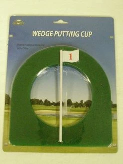 J&M Wedge Putting Cup Putting Training Aid - On Course
