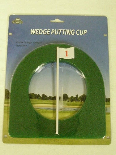 J&M Wedge Putting Cup Putting Training Aid - On Course 1 J&M Wedge Putting Cup Putting Training Aid - On Course