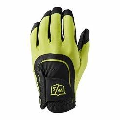 CaddiesShack Wilson Staff Fit All Gloves Men's -Golf Accessories Shop Wilson Staff Fit All Green Black 0
