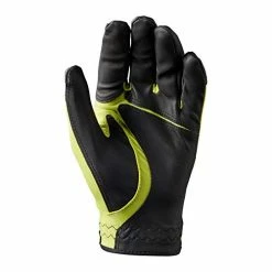CaddiesShack Wilson Staff Fit All Gloves Men's -Golf Accessories Shop Wilson Staff Fit All Green Black 1