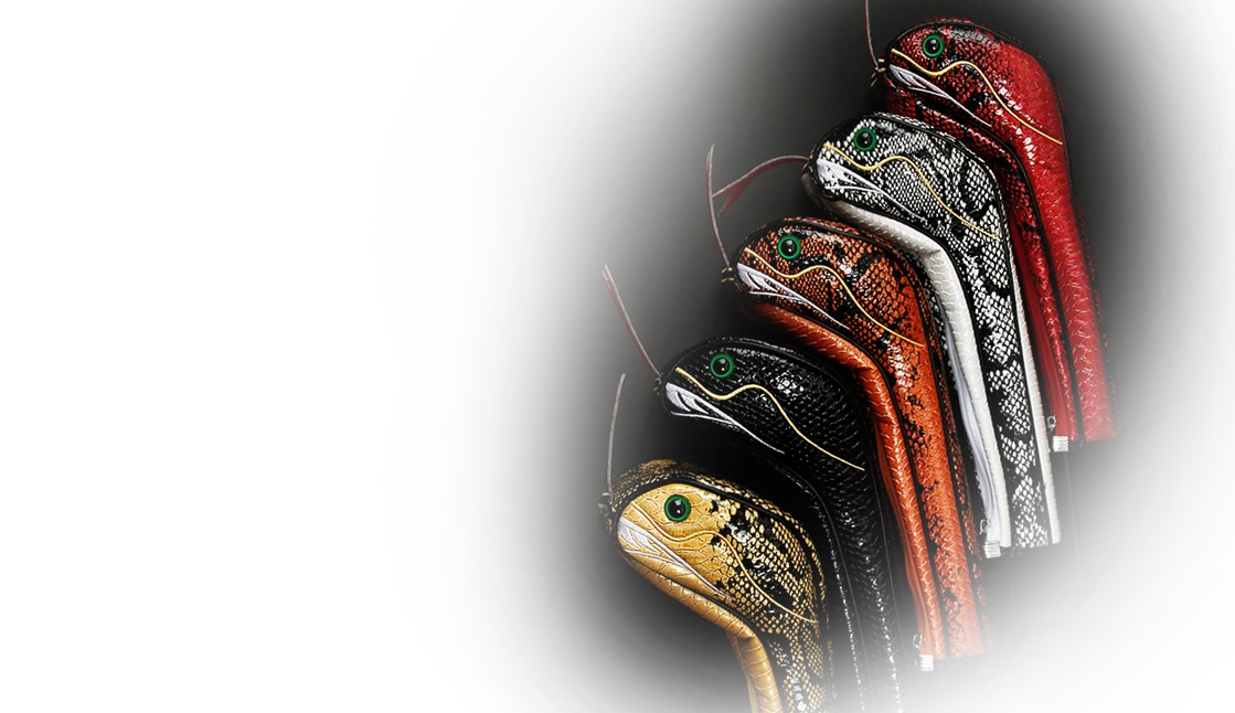 Hireko Snake 460cc Driver Headcover 8 Hireko Snake 460cc Driver Headcover - Image 8