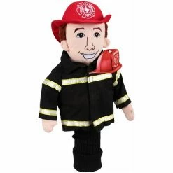 Creative Covers Human Characters Head Cover -Golf Accessories Shop fireman