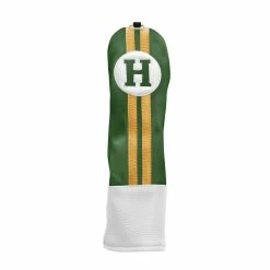 Hireko Sahara Retro Vintage Hybrid Headcovers -Golf Accessories Shop green yellow hc hybrid