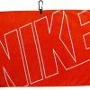 Hireko Nike Golf 16" X 24" Jacquard Towel - Orange/White