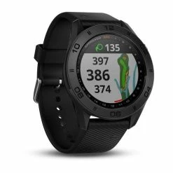 Caddiesshack Golf Store Garmin Approach S60 Black Touchscreen GPS Enabled Golf Watch -Golf Accessories Shop pd 02 lg