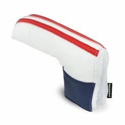 Hireko Sahara Retro Vintage Blade Putter Headcovers -Golf Accessories Shop retro putter hc red white blue