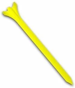 CaddiesShack Zero Friction Golf Tees (2.75" X 50) -Golf Accessories Shop yellow 50 pack