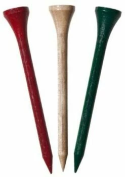 ProActive Premium Sports Hardwood Golf Tees 2.75" 250 Count -Golf Accessories Shop 2.75 Mixed Colors 250