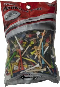 ProActive Premium Sports Hardwood Golf Tees 2.75" 500 Count