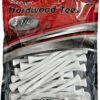 ProActive Premium Sports Hardwood Golf Tees 3.25" 100 Count