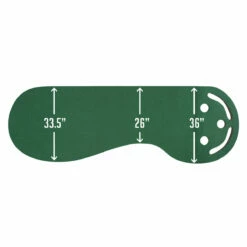 Intech Golf 3 Hole Portable Golf Putting Mat 16 Intech Golf 3 Hole Portable Golf Putting Mat -Golf Accessories Shop 3 Hole Portable Putting Mat 4