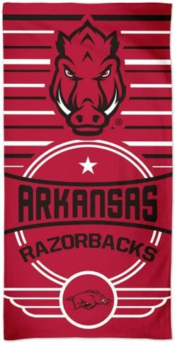 WinCraft Arkansas Razorback Beach Towel 30" X 60"
