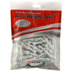 ProActive Sports Premium Hardwood Accu-Height Golf Tees -Golf Accessories Shop Accu Height Tees 2.125 a