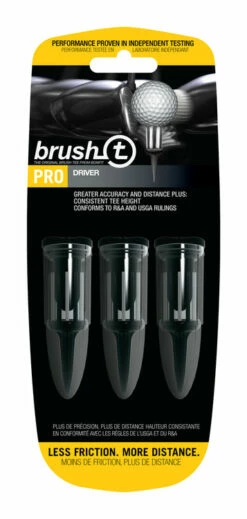 Brush-t Golf Original Brush Tees -Golf Accessories Shop Black
