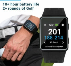 Shot Scope Golf G3 GPS Watch -Golf Accessories Shop Black G3 Product 480x441 Desktop 7