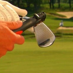 Frogger Golf BrushPro Retractable Golf Club Brush With Groove Cleaner -Golf Accessories Shop BrushPro Hero 20190228