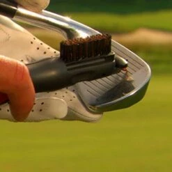 Frogger Golf BrushPro Retractable Golf Club Brush With Groove Cleaner -Golf Accessories Shop BrushPro Hero 2 20190228