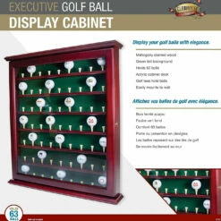 Golf Accessories Shop 27 Clubhouse Collection Executive Golf Ball Display Cabinet