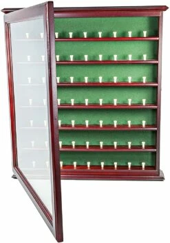 Clubhouse Collection Executive Golf Ball Display Cabinet -Golf Accessories Shop ClubHouseGolfBallDisplay Executive3