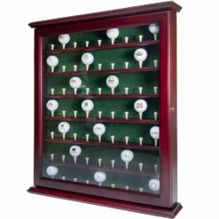 Clubhouse Collection Executive Golf Ball Display Cabinet -Golf Accessories Shop ClubHouseGolfBallDisplay Executive4
