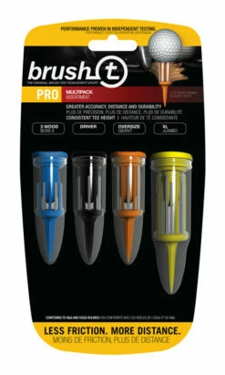 Brush-t Golf Original Brush Tees -Golf Accessories Shop Combo 4