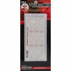 Dave Pelz - Putting Impact Tape -Golf Accessories Shop DP4015 DP Putting Impact Tape Package 2015 07 09vertical5x5