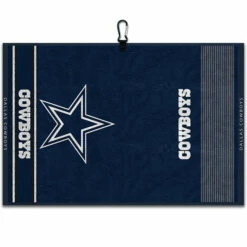 WinCraft NFL Face/Club Jacquard Golf Towel