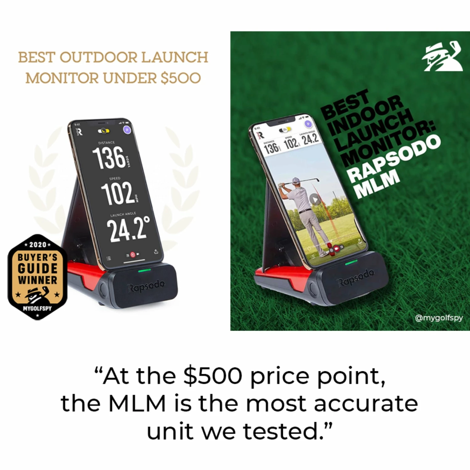 Rapsodo Mobile Indoor/Outdoor Portable Golf Launch Monitor 4 Rapsodo Mobile Indoor/Outdoor Portable Golf Launch Monitor - Image 4