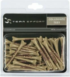 WinCraft Team Effort Collegiate Golf Tees 40 Pack 15 WinCraft Team Effort Collegiate Golf Tees 40 Pack -Golf Accessories Shop Florida State Tees
