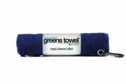 Clip Wipes Microfiber Golf Greens Towel -Golf Accessories Shop Greens Towels Navy Blue