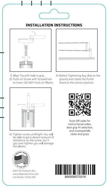 Putter Stand - Combo Pack 2 Putter Stand - Combo Pack - Image 2
