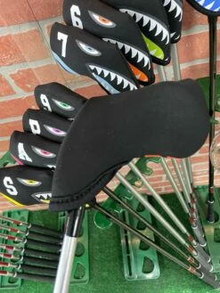 Shark Bite Neoprene Iron Head Covers Set -Golf Accessories Shop IMG 2813