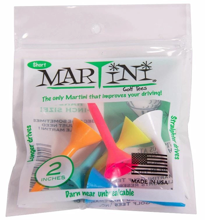 Martini Tees - 2" - 6 Pack 1 Martini Tees - 2" - 6 Pack