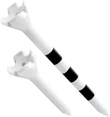 Maxfli Performance Series Low Resistance White Golf Tees - 50 Pack 3 Maxfli Performance Series Low Resistance White Golf Tees - 50 Pack - Image 3