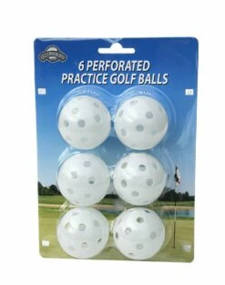 OnCourse Golf Perforated Practice Golf Balls -Golf Accessories Shop OnCourse Perferated Golf Balls 13011
