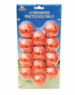 OnCourse Golf Perforated Practice Golf Balls -Golf Accessories Shop OnCourse Perferated Golf Balls 13061