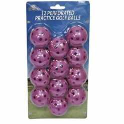 OnCourse Golf Perforated Practice Golf Balls -Golf Accessories Shop OnCourse Perferated Golf Balls 13071