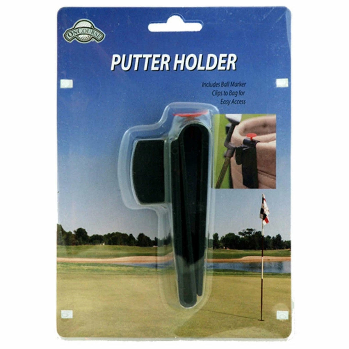 OnCourse Golf Putter Club Holder Attachment 1 OnCourse Golf Putter Club Holder Attachment