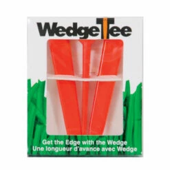 Wedge Tees Golf Tee, Divot Repair & Groove Cleaner Combo -Golf Accessories Shop Orange Pack