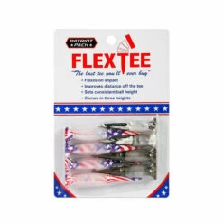 FlexTee Flexible Golf Tees - 8 Pack - Multi Heights -Golf Accessories Shop PatriotFlexTee8pack