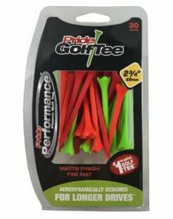 Pride Performance Matte Finish Golf Tees 11 Pride Performance Matte Finish Golf Tees -Golf Accessories Shop Pride Performance Matte 234 Mix 30ct 87993