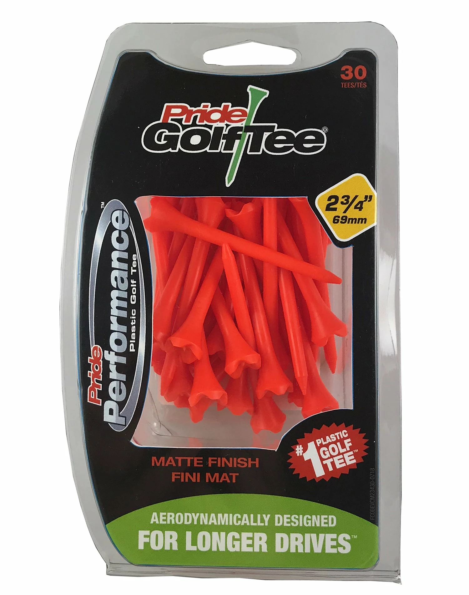 Pride Performance Matte Finish Golf Tees 4 Pride Performance Matte Finish Golf Tees - Image 4