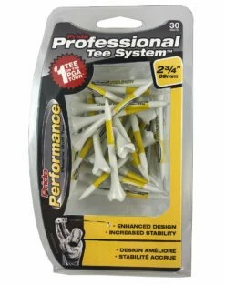 Pride Performance Plastic PTS Golf Tees -Golf Accessories Shop Pride Performance PTS 234 White 30ct 87888