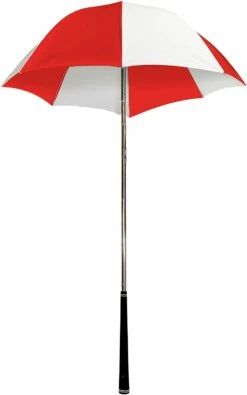 Rain Caddy Golf Bag Umbrella -Golf Accessories Shop RedWhite0