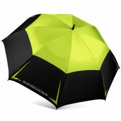 Sun Mountain Golf 68" Manual Umbrella -Golf Accessories Shop Rush Black