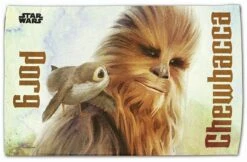 Star Wars Fan Towels 16" X 25" 15 Star Wars Fan Towels 16" X 25" -Golf Accessories Shop Star Wars Chewbacca and Porg Towel