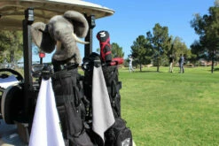 Monument Golf Stick It Magnetic Towels -Golf Accessories Shop Stick It Towel On Course