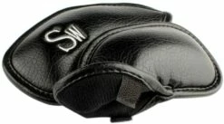 Volf Golf Black Synthetic Leather Iron Covers Set 9 Volf Golf Black Synthetic Leather Iron Covers Set -Golf Accessories Shop VolfGolfHeadcover BlackLeatherIrons3