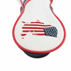 Volf Golf Red White Blue Leather USA Headcovers 14 Volf Golf Red White Blue Leather USA Headcovers -Golf Accessories Shop VolfGolfHeadcovers USADriver3