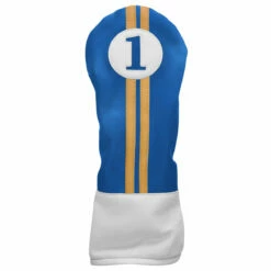 Sahara Retro Vintage Driver Headcovers -Golf Accessories Shop drv hc royal yellow